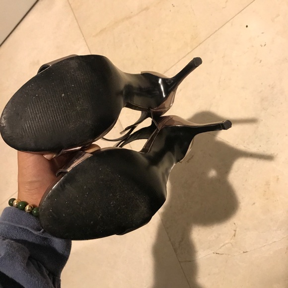 COPY - STEVE MADDEN MARLENEE IN METALLIC CHARCOAL GRAY - Picture 5 of 5